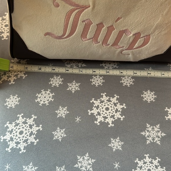 juicy Couture pink bowler velour heritage hand bag crossbody new release - Picture 14 of 15